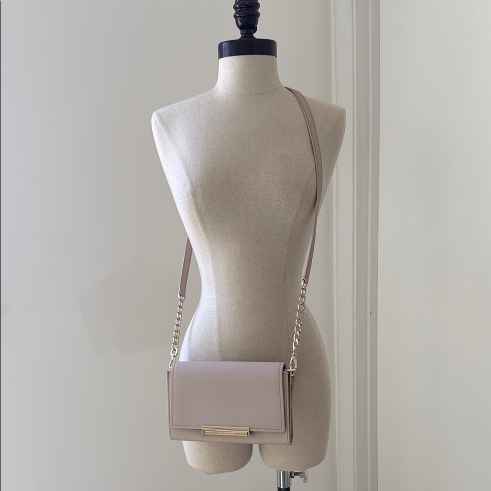 Elegant Cream Crossbody Bag